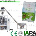 220V automatic gusset bag milk powder packing machine bag packing machine siemens PLC HMI servo motor