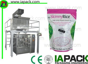 380 volt 3 phase automatic rice packing machine 60 pouches/min speed