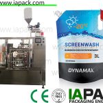 3L liquid premade pouch packing machine doypack bag 1.5 KW power