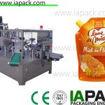 450g honey doypack liquid pouch packaging machines high frequency