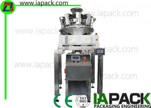5.5 KW Nuts Premade Pouch Packing Machine Zipper Packaging Sealing