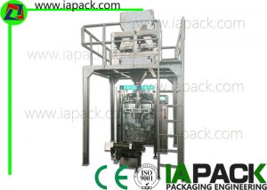 6 KW 0.6 MPa Granule Packing Machine Auto Weighing PLC Servo System
