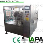 bag given premade pouch packing machine 0.6 MPa air compressed