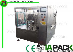 Bag Given Premade Pouch Packing Machine 0.6 MPa Air Compressed