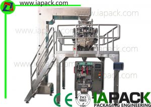 Granulated Automatic Pouch Packing Machine Weigher Pneumatic Control