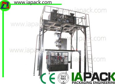 secondary premade pouch packing machine bag in bag packing machine
