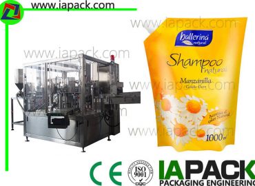shampoo plastic doypack packaging machine automatic for liquid