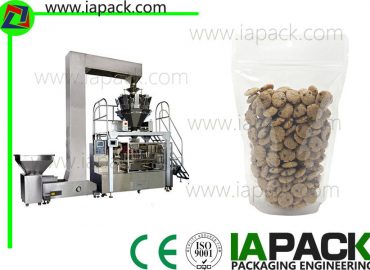 stand-up zipper premade pouch packing machine biscuit stand-up zipper pouch rotary packing machine
