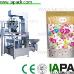 zipper pouch packing machinery stand-up zipper pouch rotary packing machine for candy
