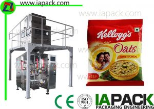 automatic oatmeal packing machine food packaging machine automatic granule packaging machine for daily oatmeal