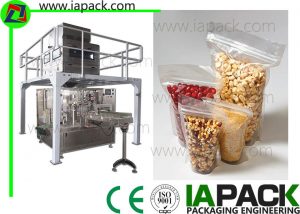automatic premade pouch packing machine for seed stand-up zip bag packing machine
