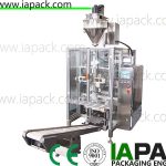 coffee powder vertical automatic packing machine 50 bags/min auger filling