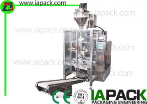 coffee powder vertical automatic packing machine 50 bags min auger filling