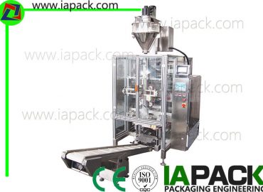 coffee powder vertical automatic packing machine 50 bags/min auger filling