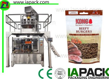 food premade pouch packing machine automatic rotary for zipper bags