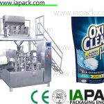 rotary granule food pouch packaging machines bag feeding PLC controller
